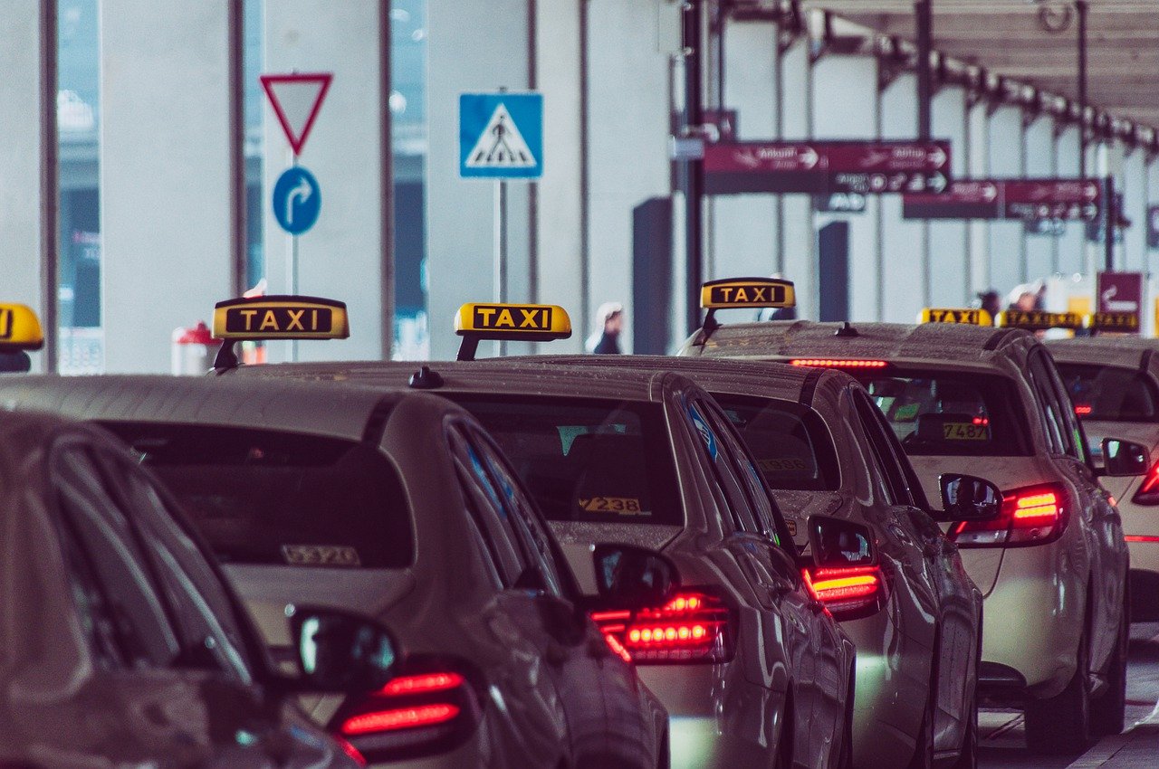 Taxis en espera